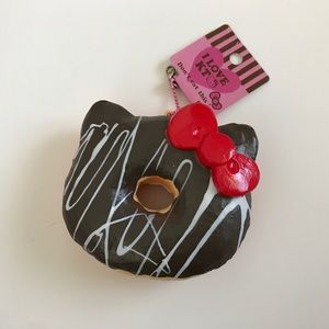 Hello kitty chocolate donut squishy